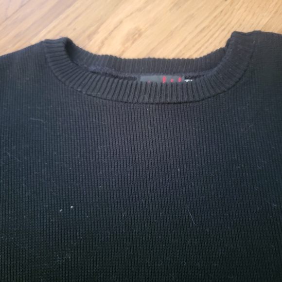 Vintage 90's Morbid Threads Pullover Skull Sleeves Sweater - Picture 4 of 8